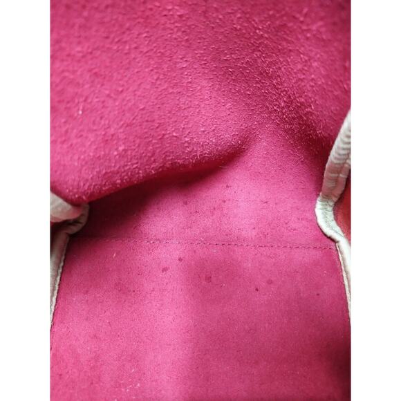 Coach City Tote Colorblock Red Magenta Leather Zipper Tote Shoulder Bag - Picture 13 of 13